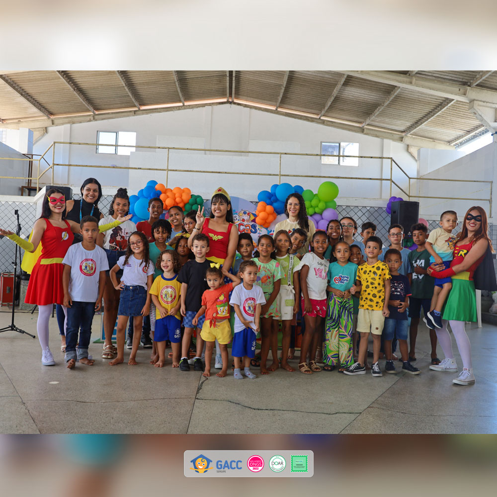 GACC/SE realiza festa do Dia das Crianças em Aracaju e em Lagarto