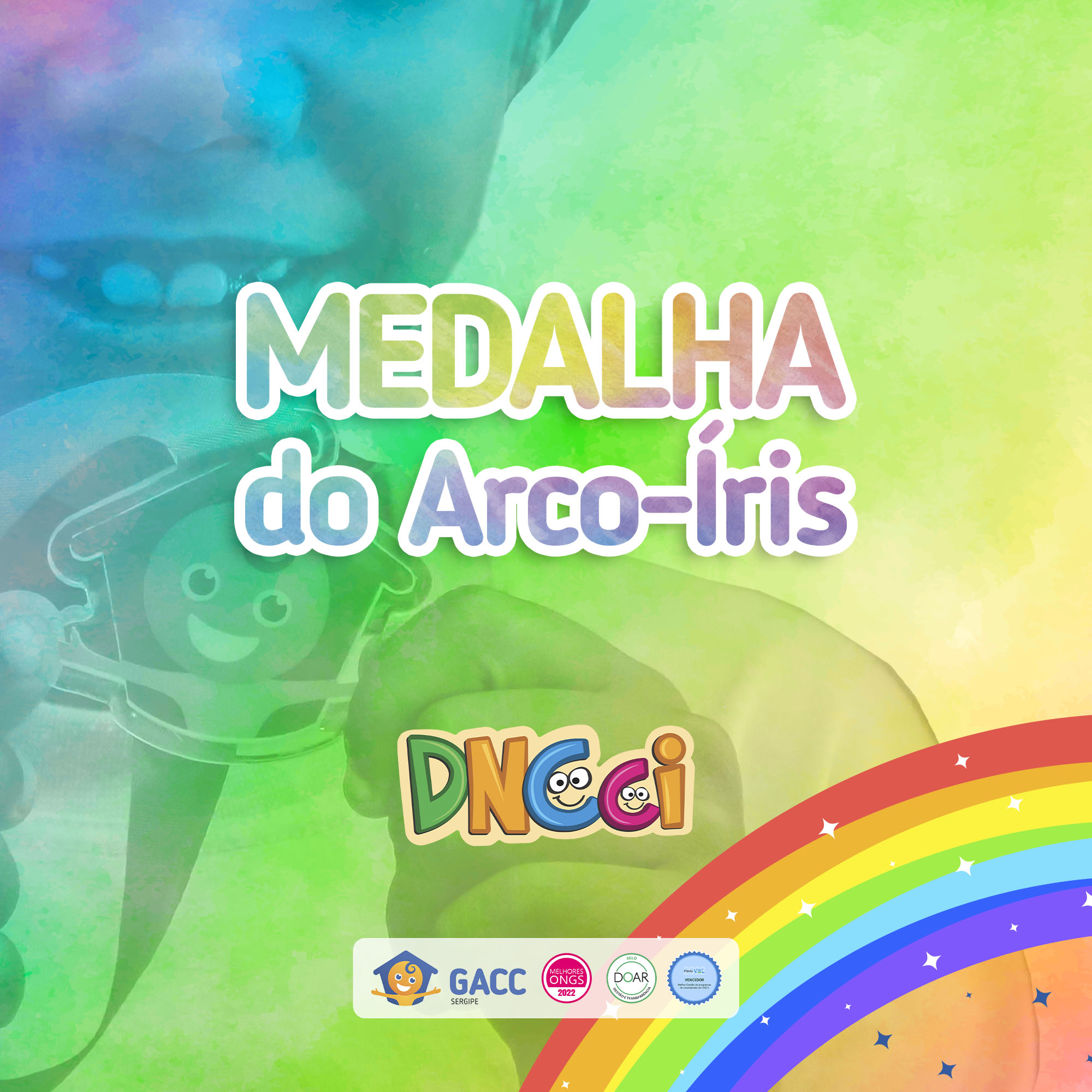 GACC/SE celebra a vitória de vida dos acolhidos com a Festa do Arco-Íris no DNCCI