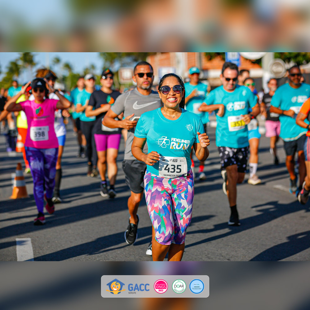 Sucesso! Mais de 430 participantes brilharam na 1ª Fidelimed Run: Correndo pelo GACC/SE 