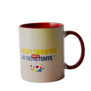 CANECA DE PORCELANA
